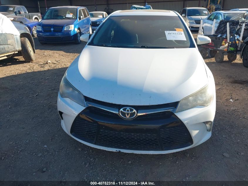 2016 Toyota Camry Se VIN: 4T1BF1FK7GU146836 Lot: 40752318