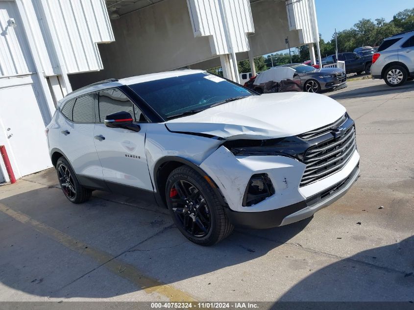 2021 Chevrolet Blazer Awd 3Lt VIN: 3GNKBJR42MS542396 Lot: 40752324