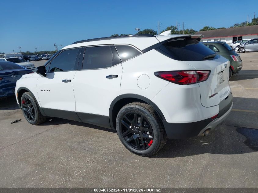 2021 Chevrolet Blazer Awd 3Lt VIN: 3GNKBJR42MS542396 Lot: 40752324