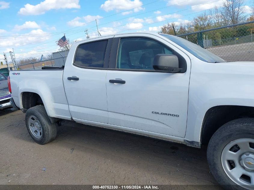 2022 Chevrolet Colorado 4Wd Long Box Wt VIN: 1GCGTBEN9N1135372 Lot: 40752330