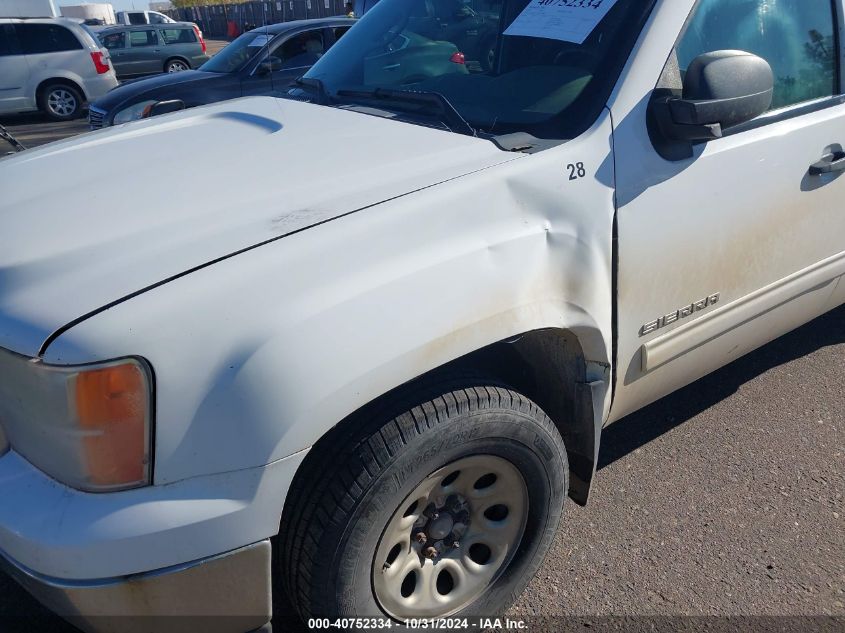 2010 GMC Sierra 1500 Sl VIN: 1GTSKUEA7AZ138286 Lot: 40752334