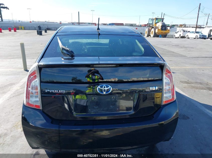 2012 Toyota Prius Two VIN: JTDKN3DU3C1589570 Lot: 40752351