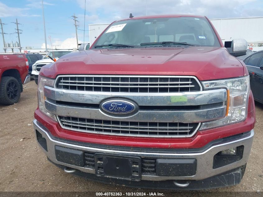 2019 Ford F-150 Lariat VIN: 1FTEW1E59KKE32592 Lot: 40752363