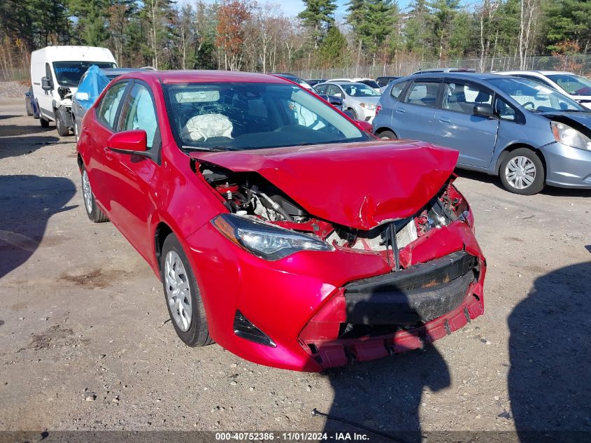 2018 Toyota Corolla Le VIN: 2T1BURHE1JC056604 Lot: 40752386