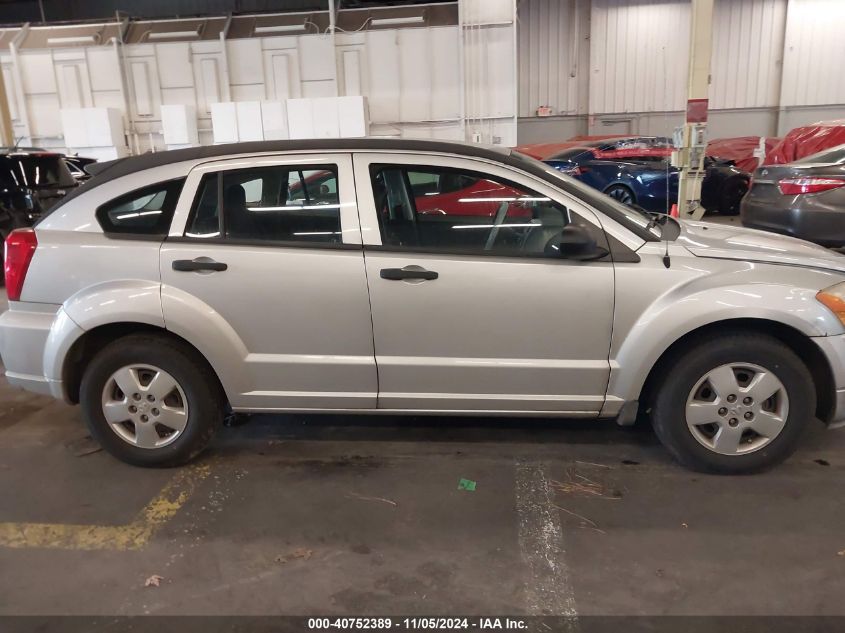 2008 Dodge Caliber Se VIN: 1B3HB28B28D529745 Lot: 40752389