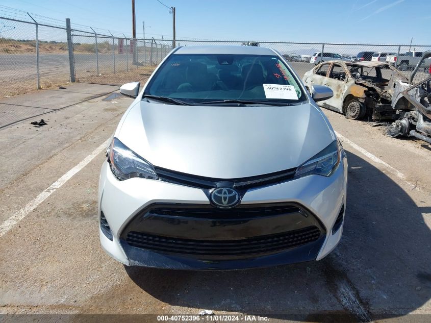 2019 Toyota Corolla Le VIN: 5YFBURHE1KP876330 Lot: 40752396