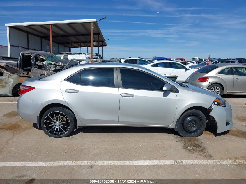 2019 Toyota Corolla Le VIN: 5YFBURHE1KP876330 Lot: 40752396