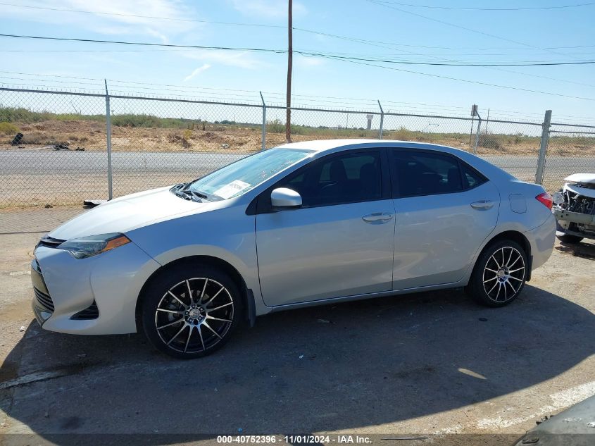 2019 Toyota Corolla Le VIN: 5YFBURHE1KP876330 Lot: 40752396