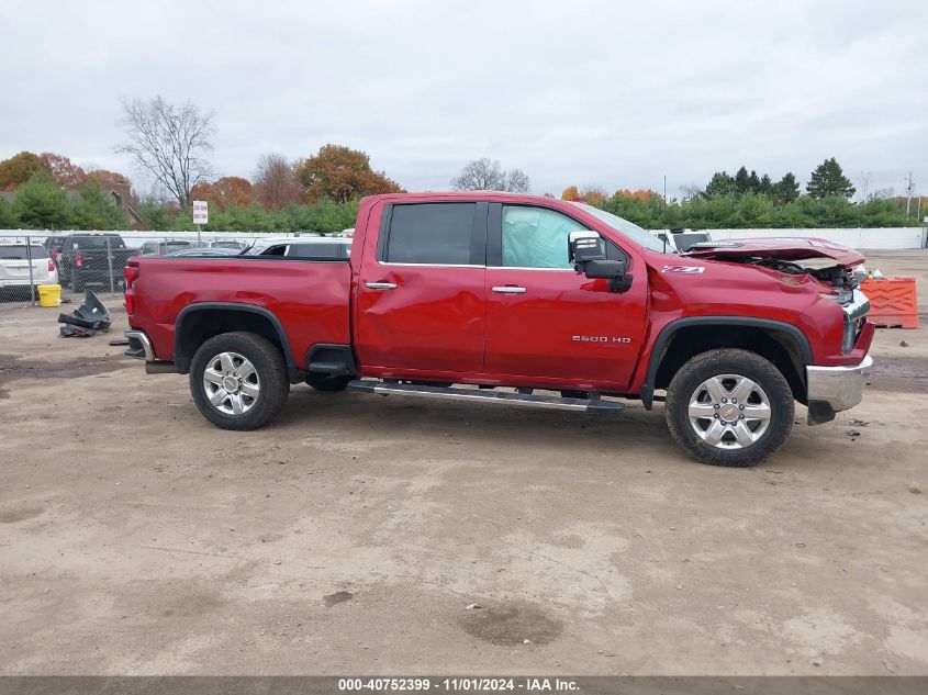 2021 Chevrolet Silverado 2500Hd 4Wd Standard Bed Ltz VIN: 1GC4YPEYXMF162318 Lot: 40752399