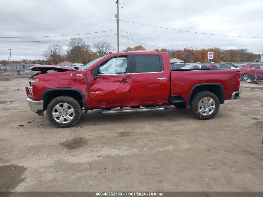 2021 Chevrolet Silverado 2500Hd 4Wd Standard Bed Ltz VIN: 1GC4YPEYXMF162318 Lot: 40752399