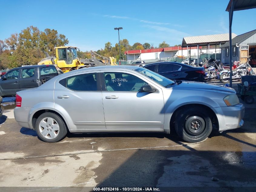 2008 Dodge Avenger Se VIN: 1B3LC46R38N278778 Lot: 40752416