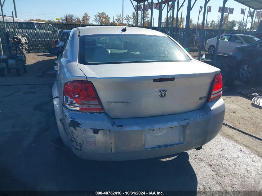 2008 Dodge Avenger Se VIN: 1B3LC46R38N278778 Lot: 40752416