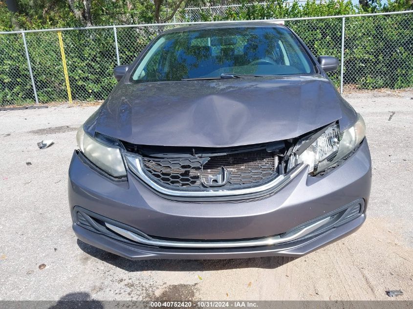 VIN 19XFB2F7XFE087555 2015 Honda Civic, SE no.12