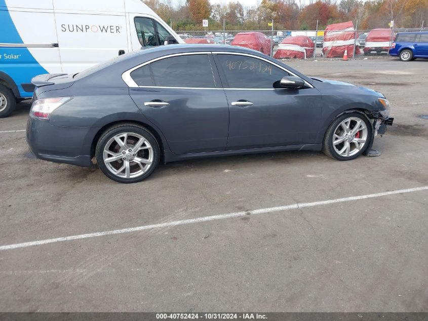 2012 Nissan Maxima 3.5 Sv VIN: 1N4AA5AP4CC853519 Lot: 40752424