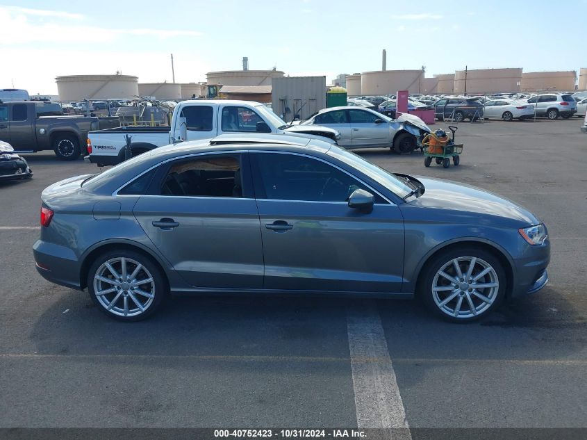 2015 Audi A3 1.8T Premium VIN: WAUACGFF1F1004798 Lot: 40752423