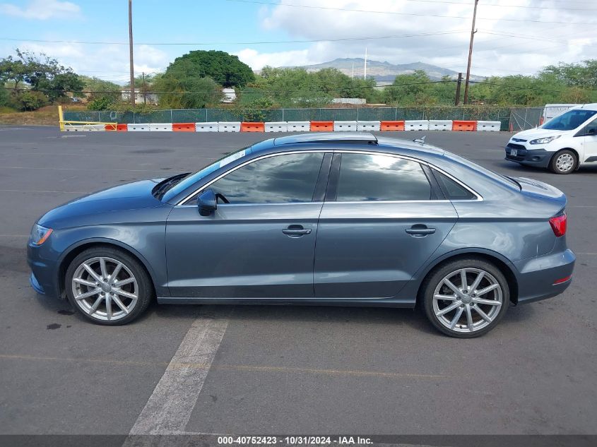 2015 Audi A3 1.8T Premium VIN: WAUACGFF1F1004798 Lot: 40752423