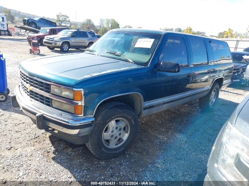 1993 Chevrolet Suburban K1500 VIN: 1GNFK16K4PJ315530 Lot: 40752431