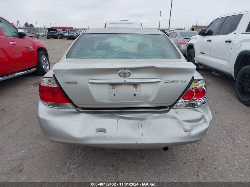 2006 Toyota Camry Le VIN: 4T1BE32K66U695589 Lot: 40752432