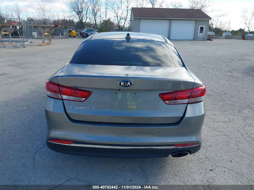 2018 Kia Optima Lx VIN: 5XXGT4L36JG227891 Lot: 40752442