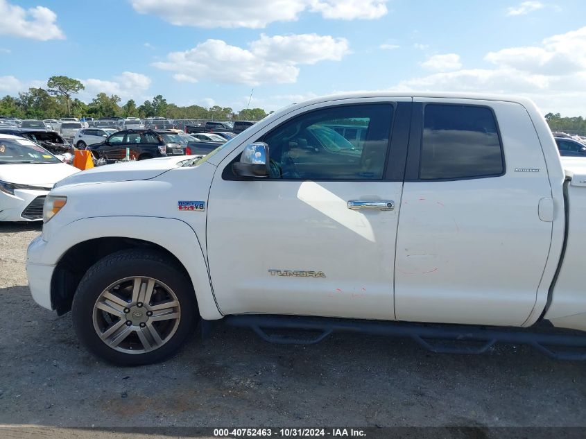 2013 Toyota Tundra Limited 5.7L V8 VIN: 5TFSY5F15DX144073 Lot: 40752463