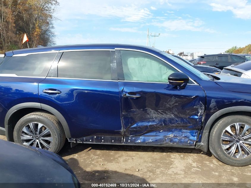 2022 Infiniti Qx60 Pure VIN: 5N1DL1ER4NC331199 Lot: 40752469