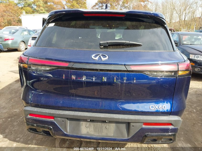 2022 Infiniti Qx60 Pure VIN: 5N1DL1ER4NC331199 Lot: 40752469