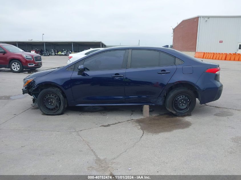 2021 Toyota Corolla Le VIN: JTDEPMAE5MJ138118 Lot: 40752474