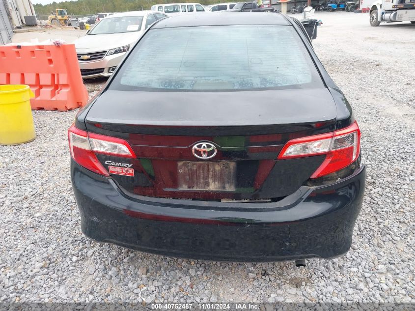 2012 Toyota Camry L VIN: 4T1BF1FKXCU502271 Lot: 40752487