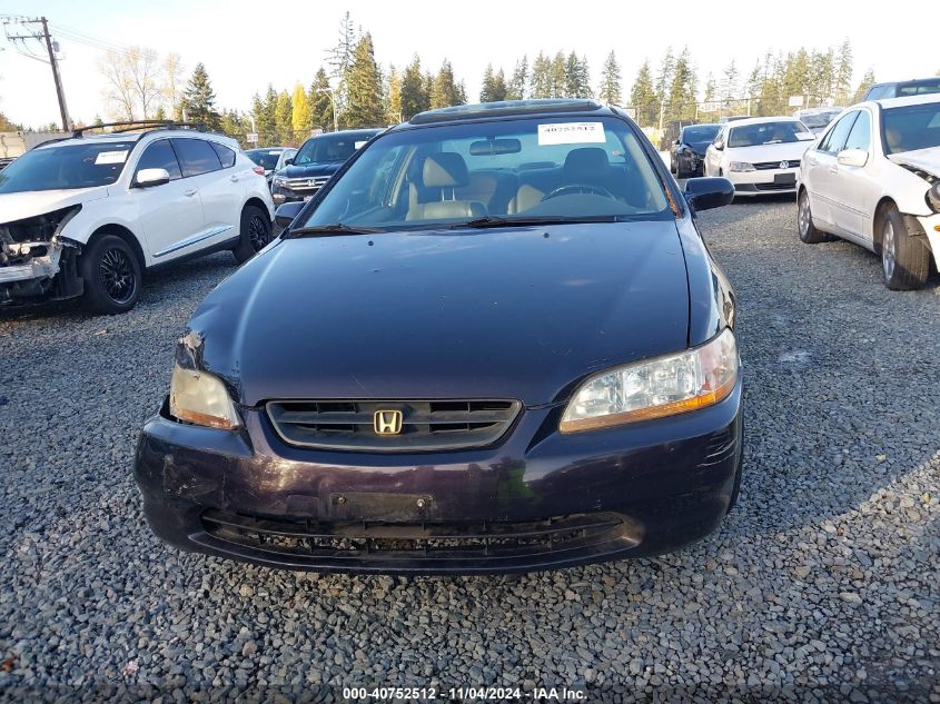 1998 Honda Accord Ex V6 VIN: 1HGCG2258WA008347 Lot: 40752512