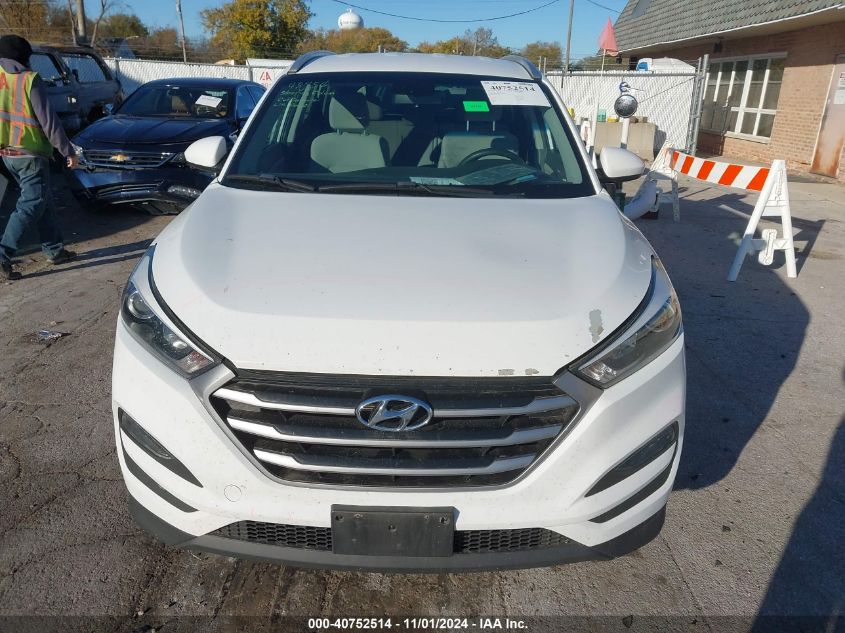 2018 Hyundai Tucson Sel VIN: KM8J3CA45JU769579 Lot: 40752514