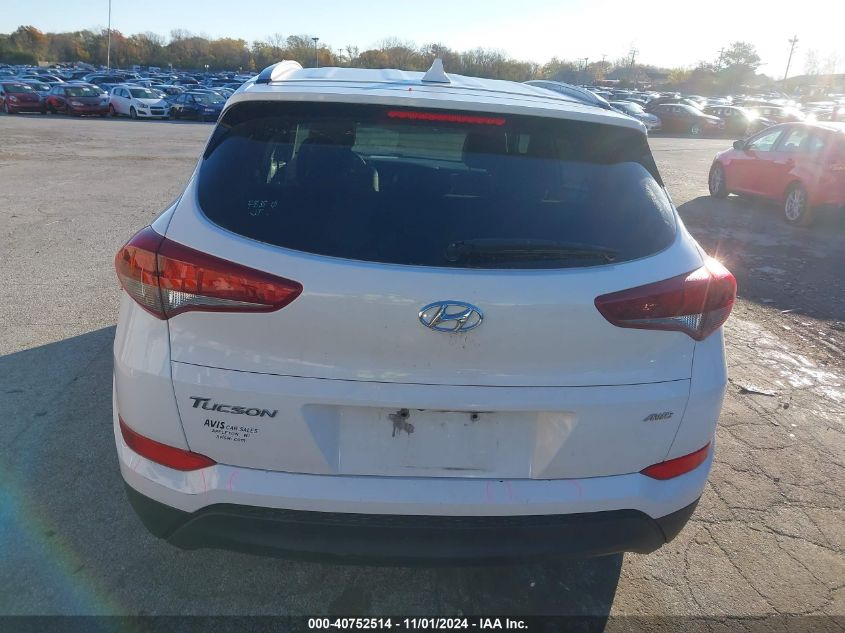 2018 Hyundai Tucson Sel VIN: KM8J3CA45JU769579 Lot: 40752514