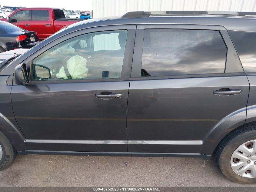 2017 Dodge Journey Se VIN: 3C4PDCAB5HT562074 Lot: 40752523