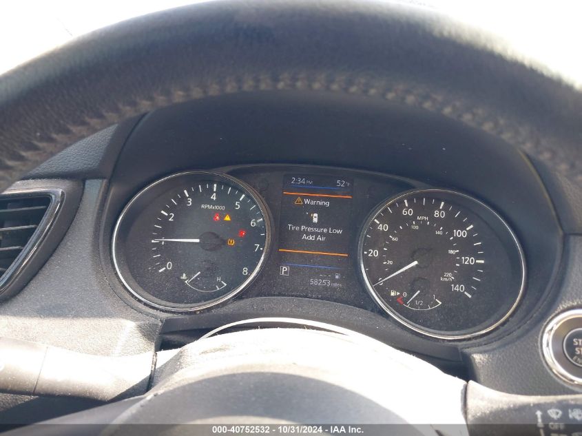 VIN KNMAT2MV8KP520812 2019 NISSAN ROGUE SV