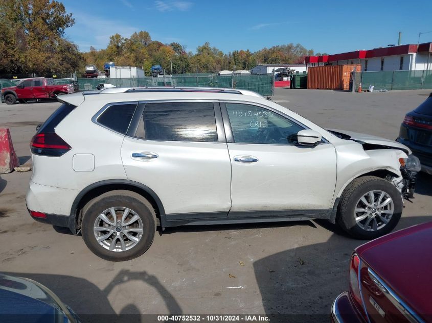 2019 Nissan Rogue Sv VIN: KNMAT2MV8KP520812 Lot: 40752532