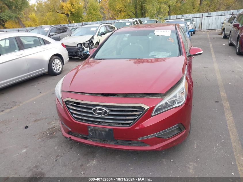 2016 Hyundai Sonata Eco VIN: 5NPE24AA9GH400408 Lot: 40752534