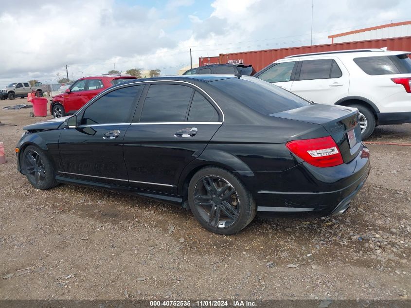 2014 Mercedes-Benz C-Class C 250 Sport/Luxury VIN: WDDGF4HB7ER310472 Lot: 40752535