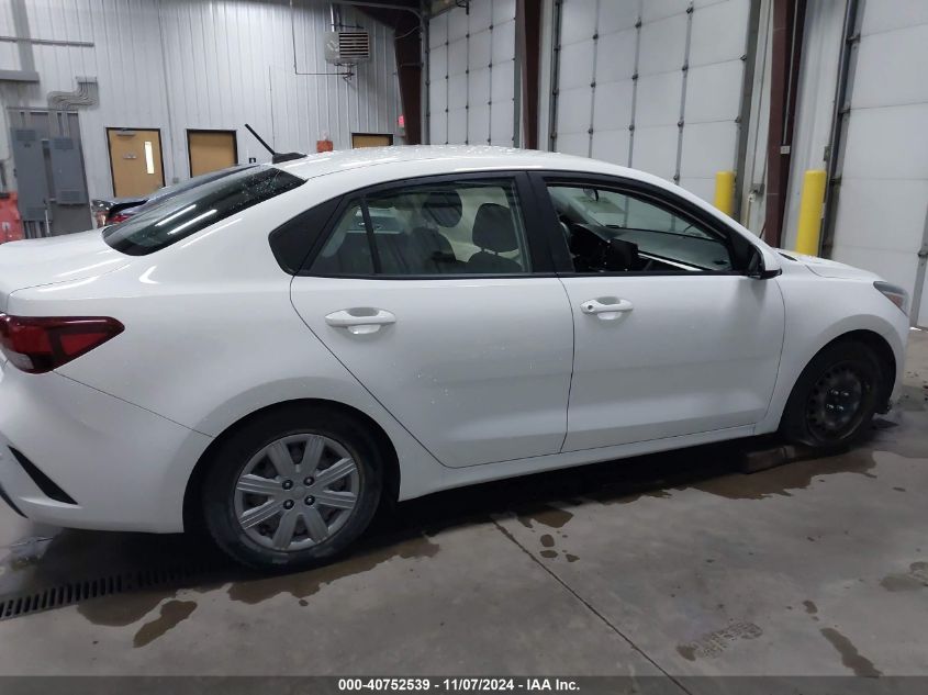 2022 Kia Rio Lx VIN: 3KPA24AD6NE479613 Lot: 40752539