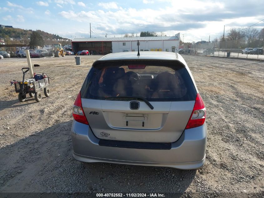 2008 Honda Fit Sport VIN: JHMGD37638S064028 Lot: 40752552