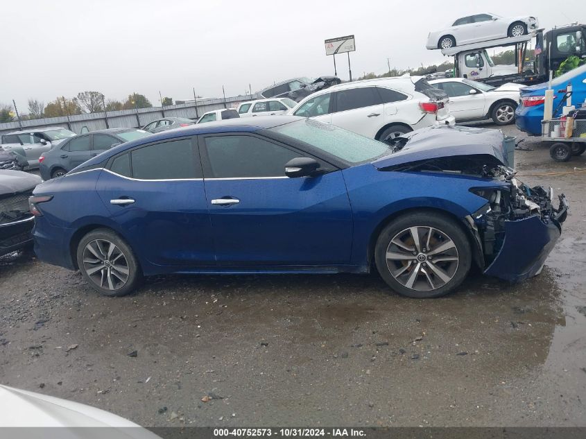 2020 Nissan Maxima Sv Xtronic Cvt VIN: 1N4AA6CVXLC362406 Lot: 40752573