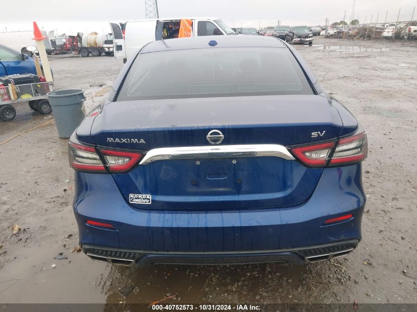 2020 Nissan Maxima Sv Xtronic Cvt VIN: 1N4AA6CVXLC362406 Lot: 40752573