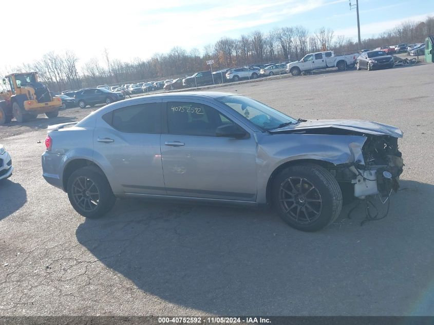 2013 Dodge Avenger Se V6 VIN: 1C3CDZAG5DN771522 Lot: 40752592