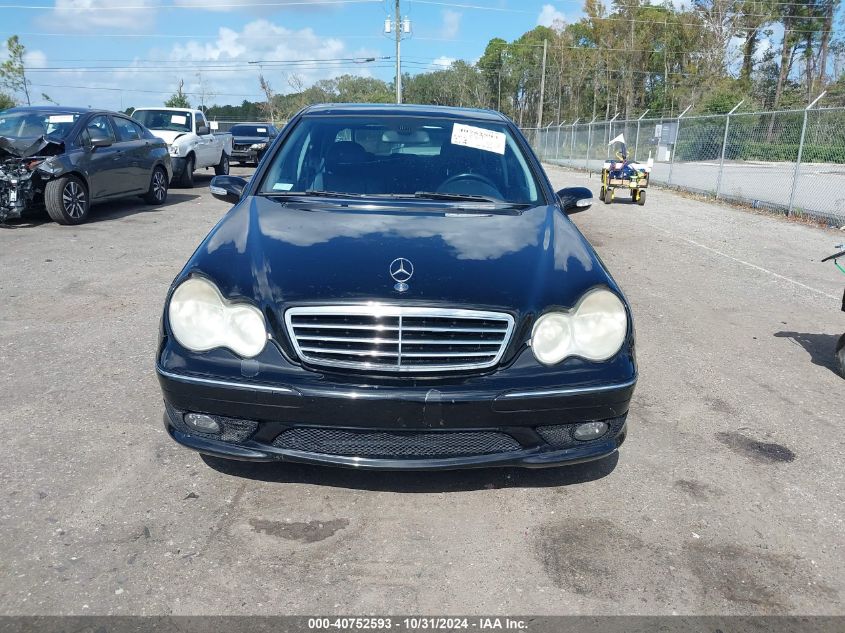 2007 Mercedes-Benz C 230 Sport VIN: WDBRF52H77A927022 Lot: 40752593