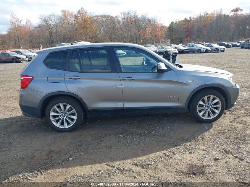 2014 BMW X3 xDrive28I VIN: 5UXWX9C51E0D42230 Lot: 40752609