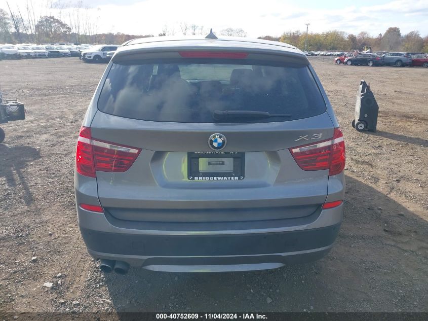 2014 BMW X3 xDrive28I VIN: 5UXWX9C51E0D42230 Lot: 40752609