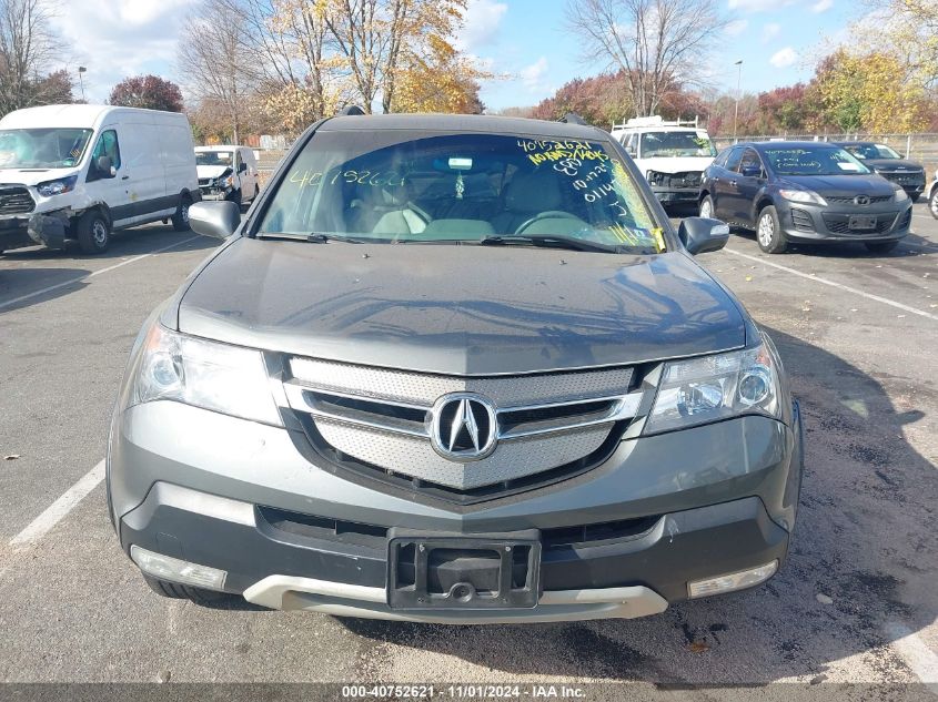 2007 Acura Mdx Technology Package VIN: 2HNYD284X7H501147 Lot: 40752621