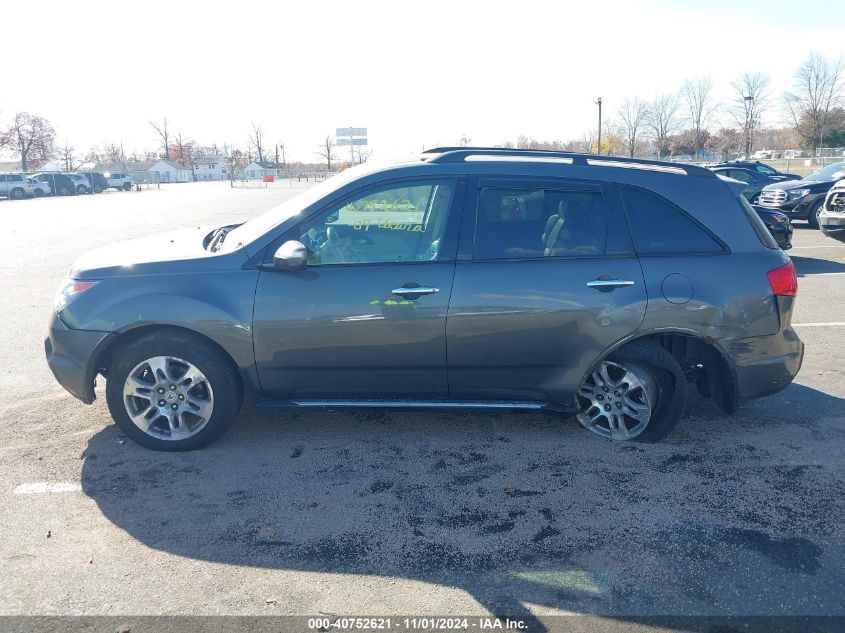 2007 Acura Mdx Technology Package VIN: 2HNYD284X7H501147 Lot: 40752621