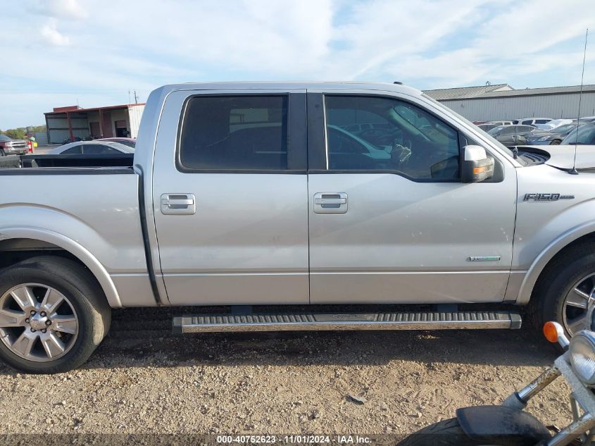 2013 Ford F-150 Lariat VIN: 1FTFW1CT9DFA91017 Lot: 40752623