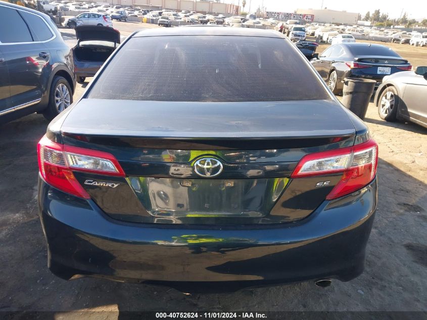 2014 Toyota Camry Se VIN: 4T1BF1FKXEU416607 Lot: 40752624