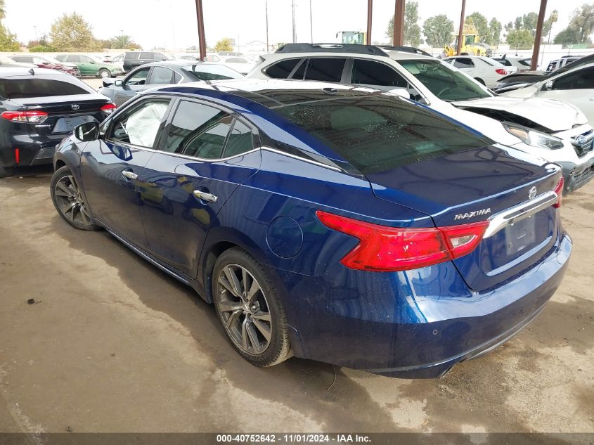 2017 Nissan Maxima 3.5 Sl VIN: 1N4AA6AP5HC440473 Lot: 40752642