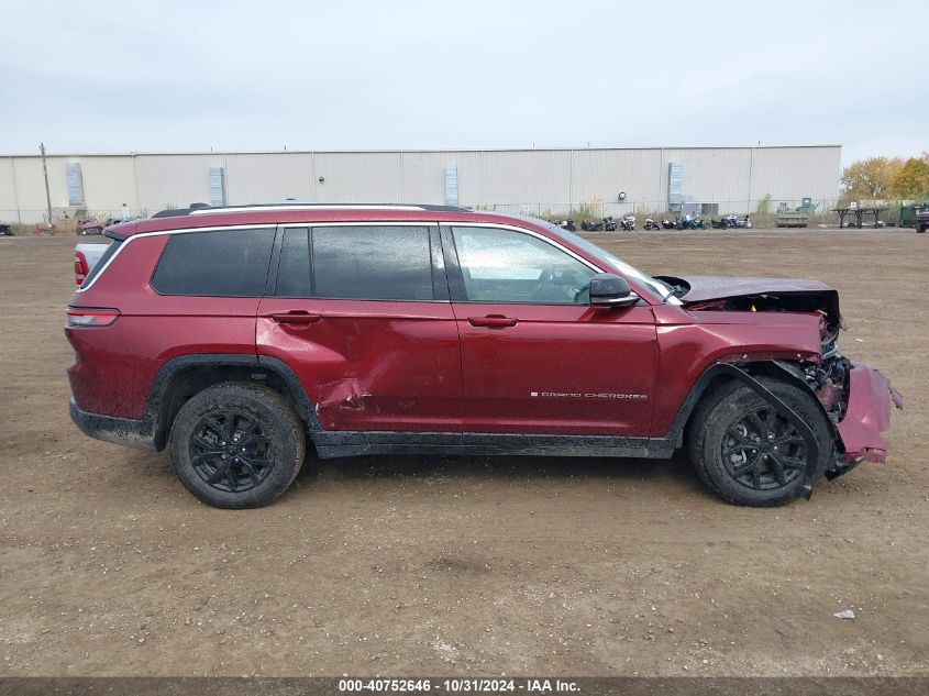 2021 Jeep Grand Cherokee L Limited 4X4 VIN: 1C4RJKBG8M8142677 Lot: 40752646